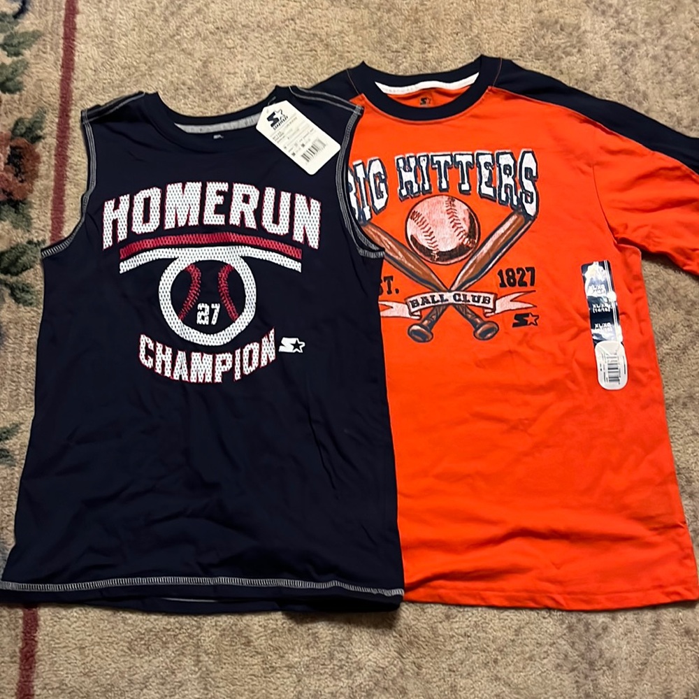 Pair of boys shirts